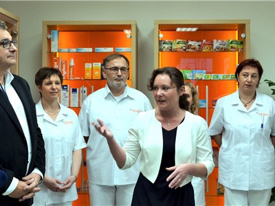 Krajská zdravotní prezentovala pokračující revitalizaci Centra komplexní onkologické péče ústecké Masarykovy nemocnice 