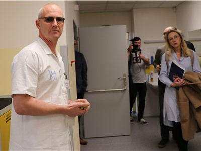 Krajská zdravotní představila v mostecké nemocnici nové pracoviště magnetické rezonance 