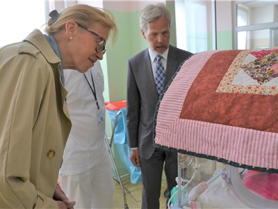 Krajskou zdravotní navštívila velvyslankyně Norského království